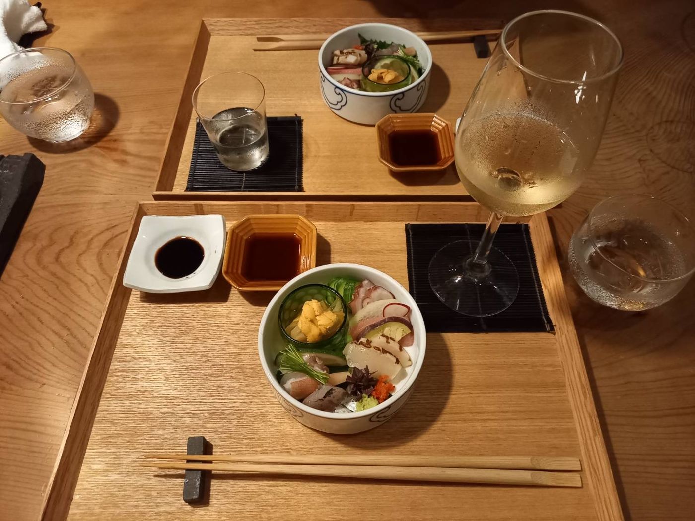 鉢に盛ったお造り